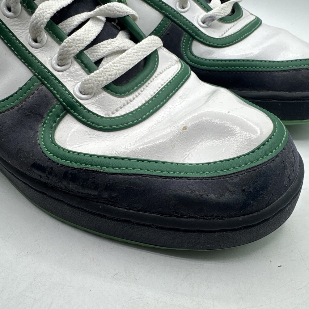 Nike Vandal‎ High Leather 309427-431 Green Black White Sneakers Sz 12 Very Rare - Picture 10 of 10